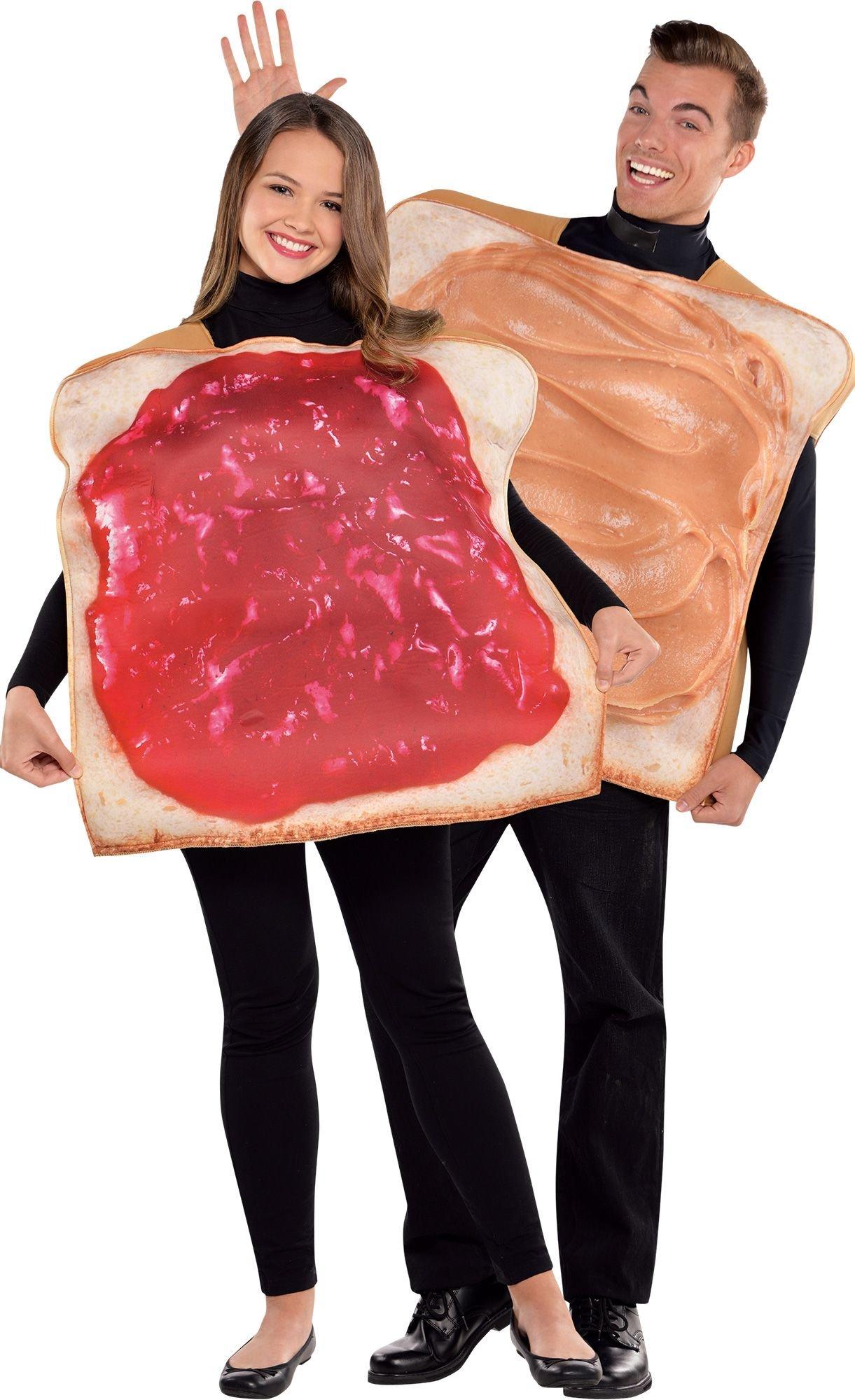 Peanut butter and jelly costume